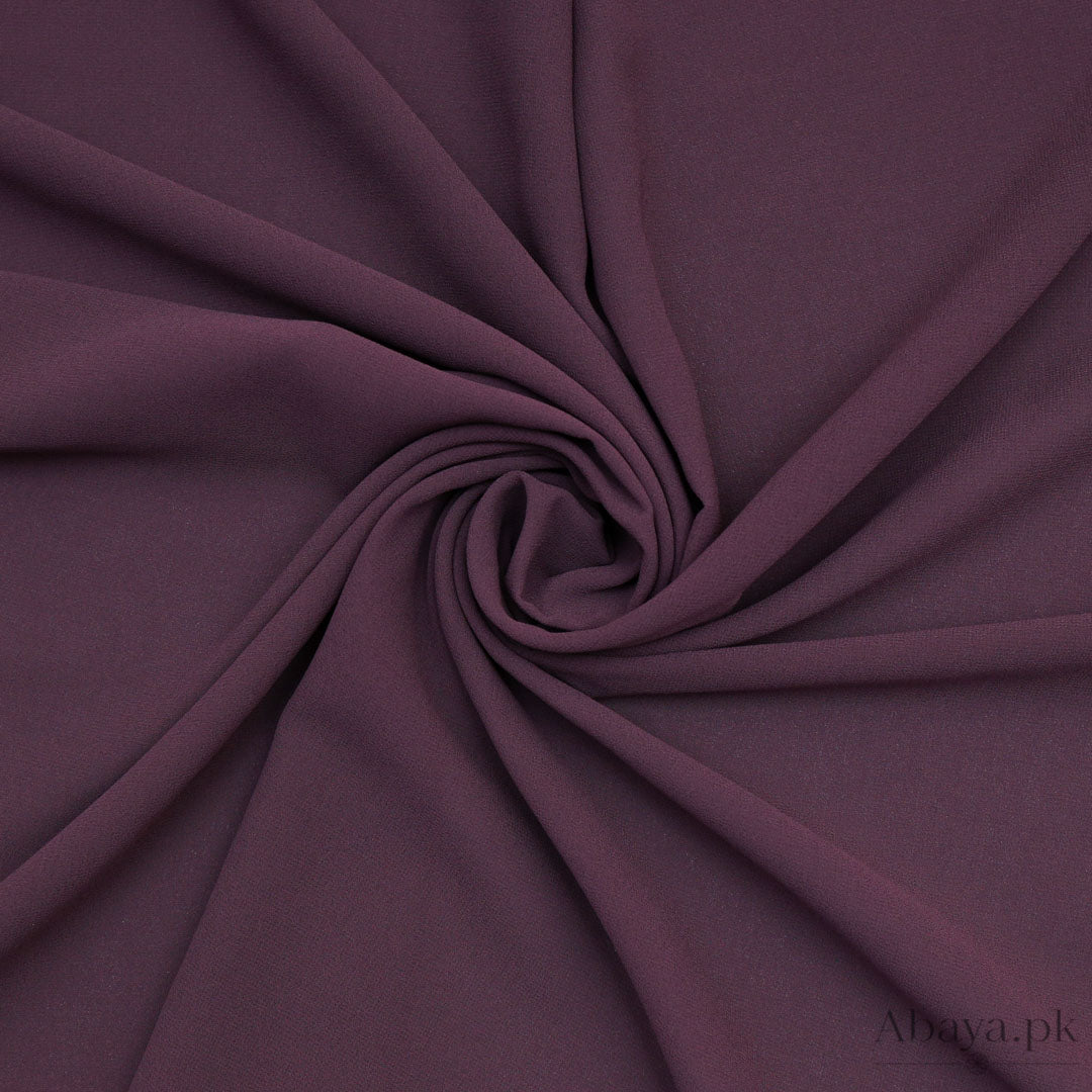 Georgette luxe – Dark purple