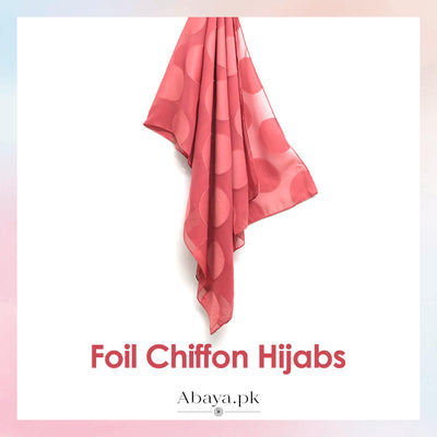 Foil Chiffon Hijabs