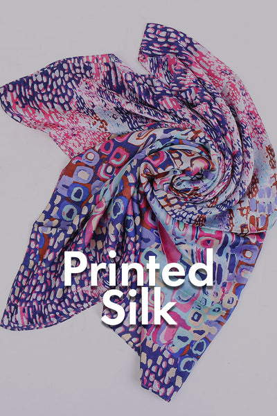 Silk printed Hijabs