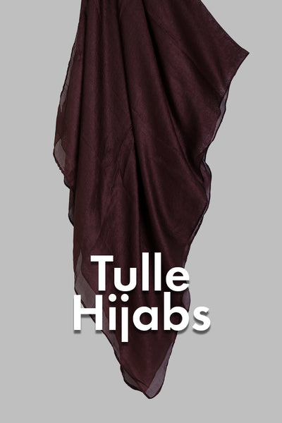 Tulle Hijabs