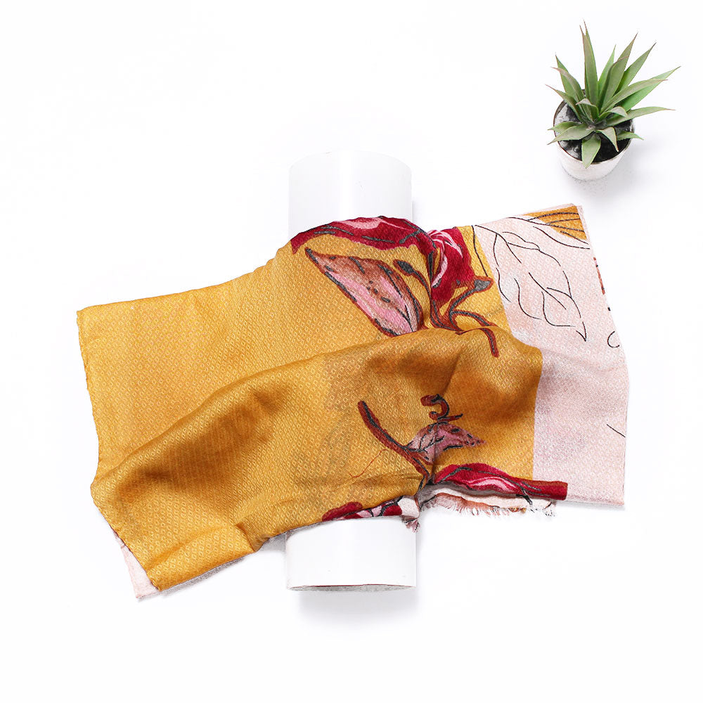 Khanifa Lawn Hijab-Mustad