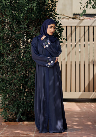 Blue Spring Abaya