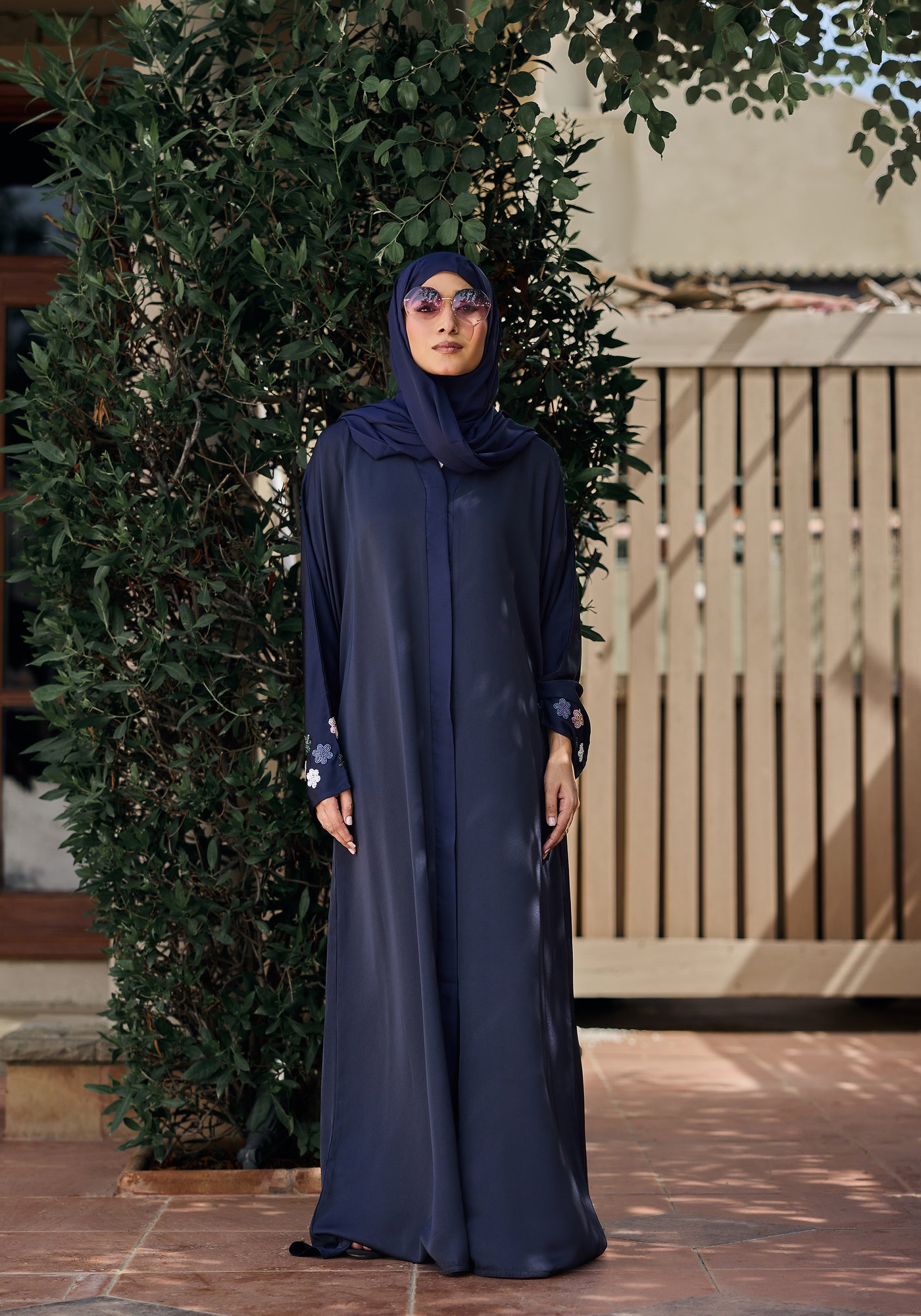 Blue Spring Abaya