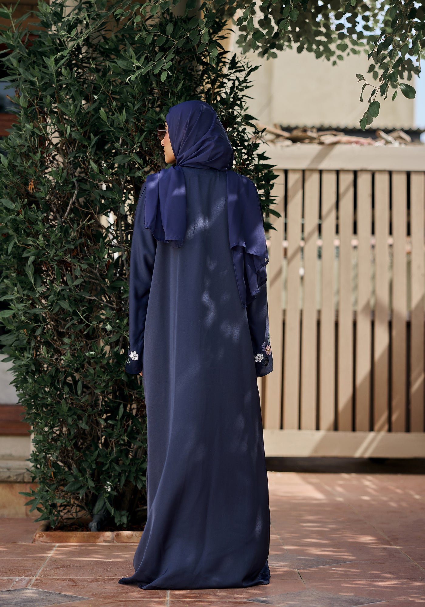 Blue Spring Abaya