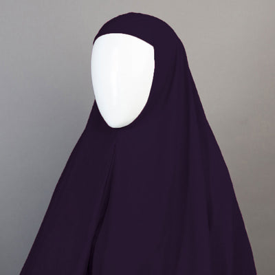 Makhna Hijab - Dark Purple
