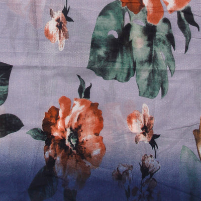 Khanifa Lawn Hijab-Blue