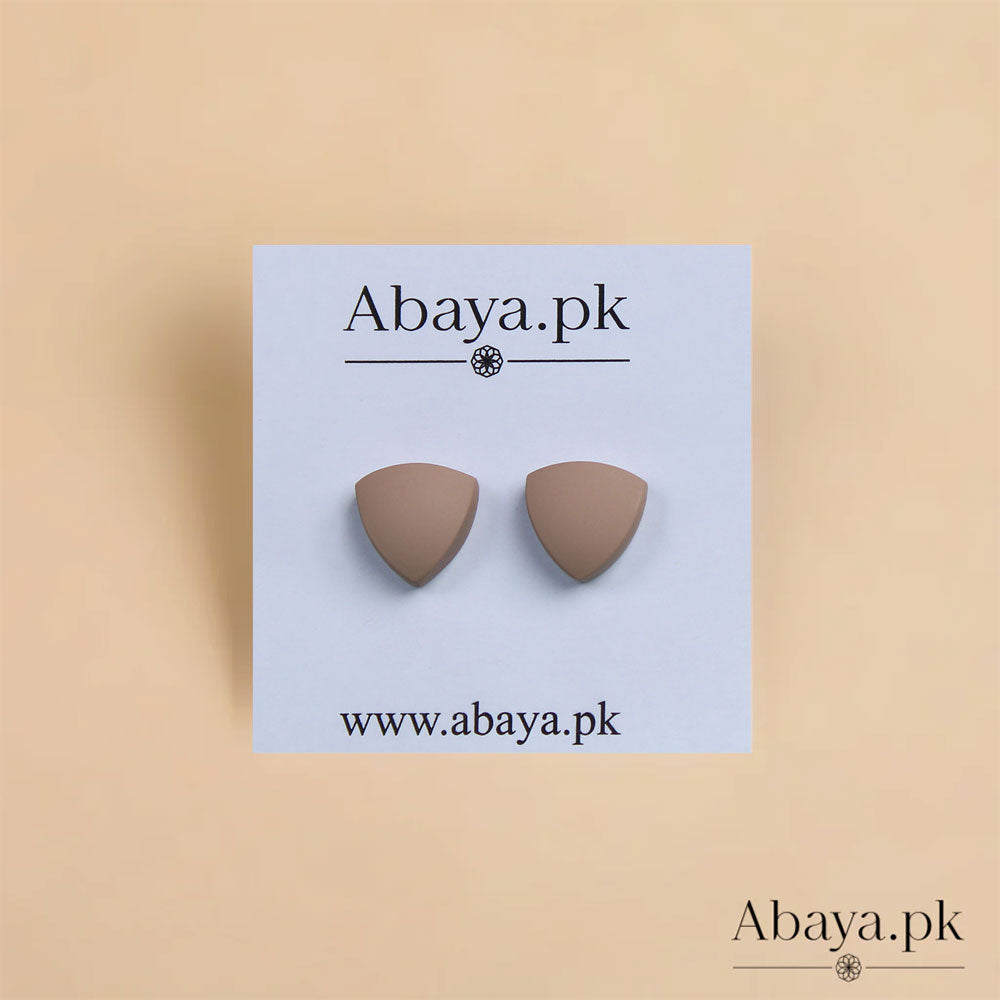 MATTE TRIANGLE - BEIGE MAGNET PINS