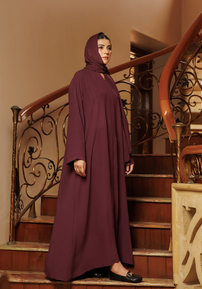 Plum CAFIFA STYLE ABAYA