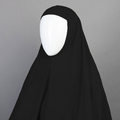 Jett black Makhna Hijab