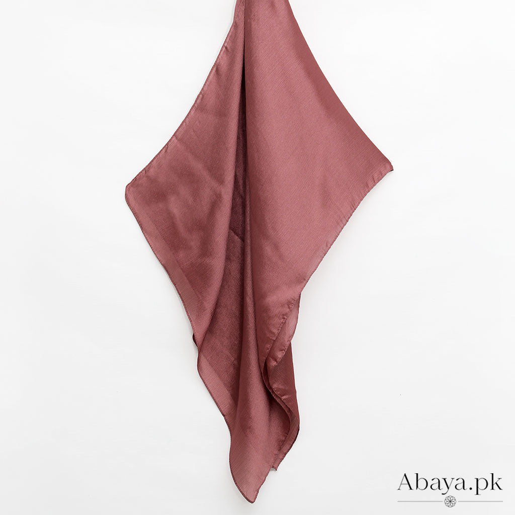 Satin Silk - Rust – Abaya.pk