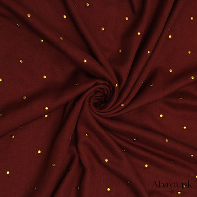 Gold Dotted - Dark Brown