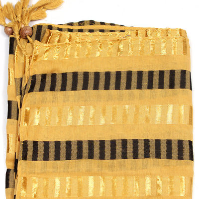 Woven Lawn Hijab-Yellow