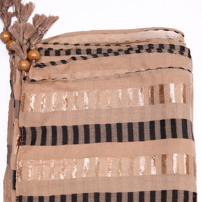 Woven Lawn Hijab-Fawn