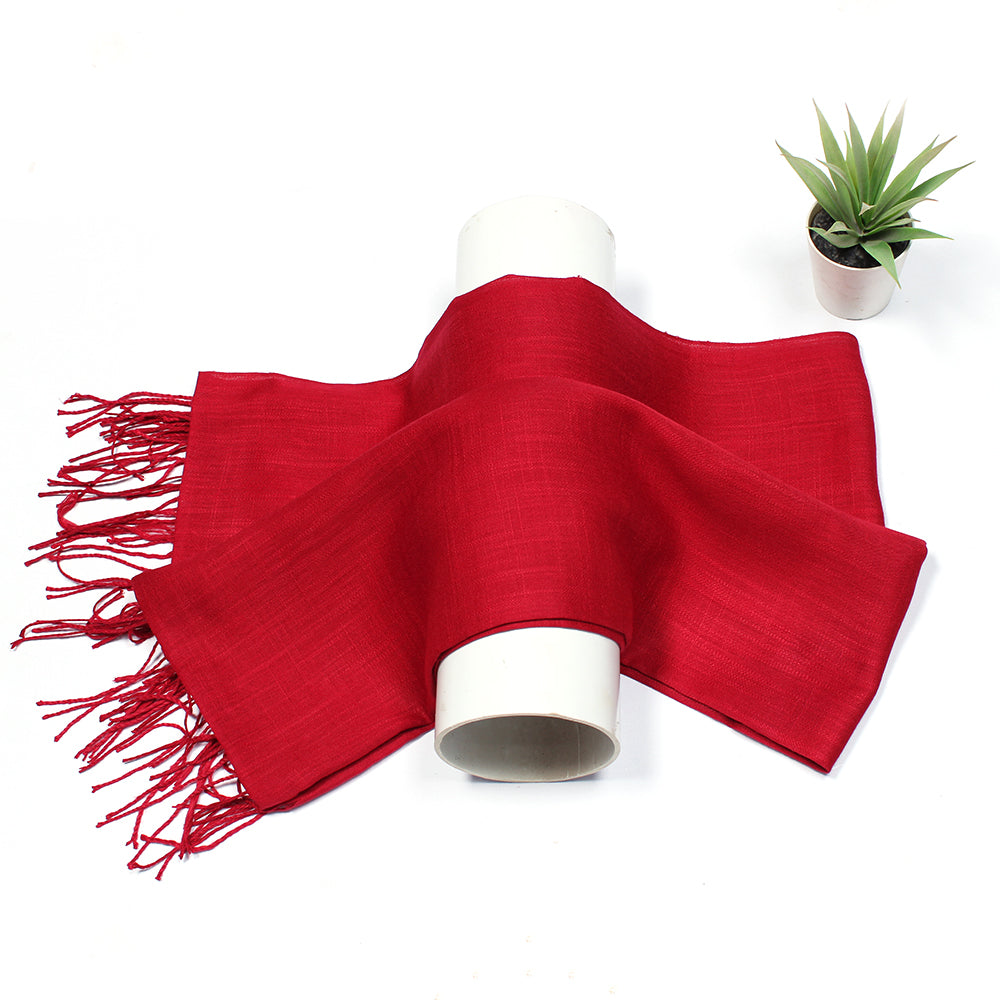 Cashmere Lawn Hijab-Maroon