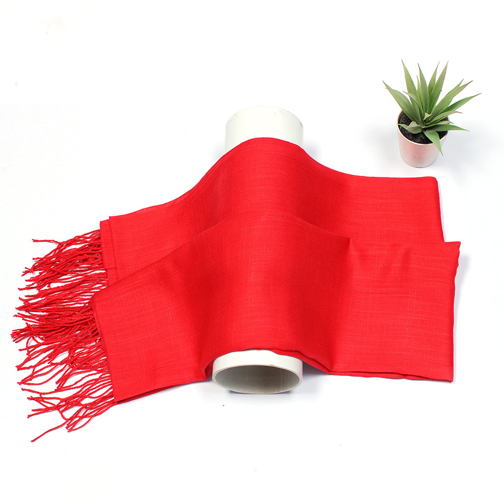Cashmere Lawn Hijab-Red