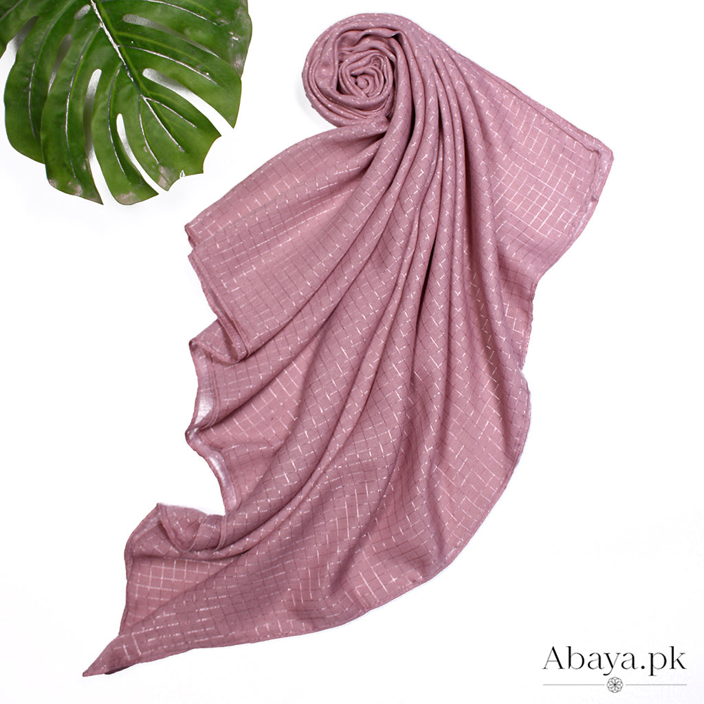 Square Lawn Hijab Lilac