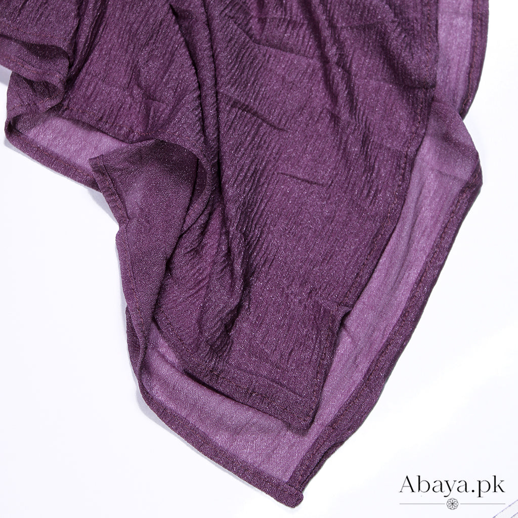 Jersey Hijab Purple