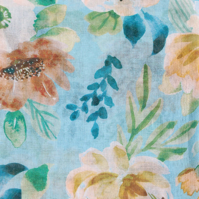 Tehsina Lawn Hijab-Sea Green