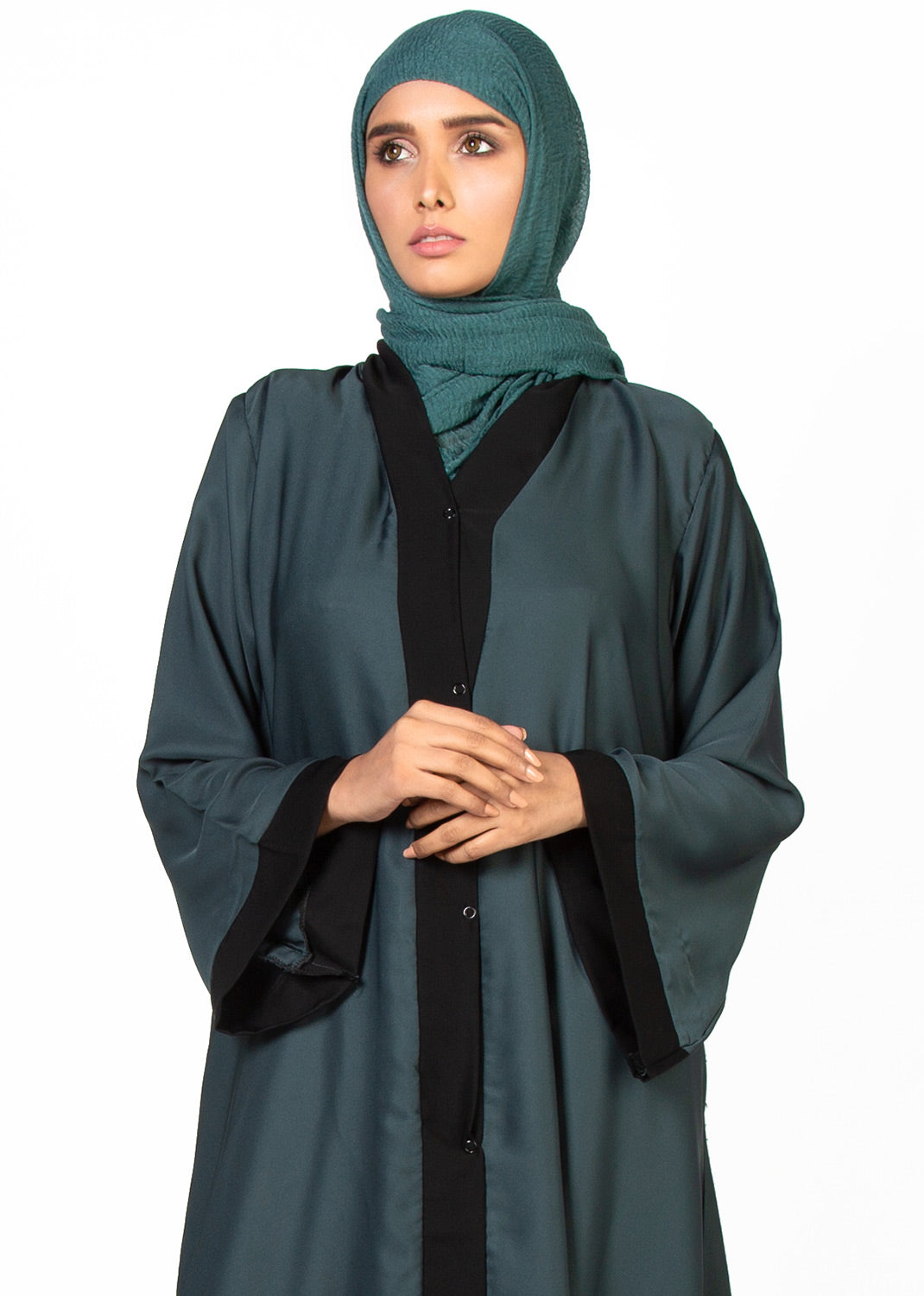 Pristine Green Abaya