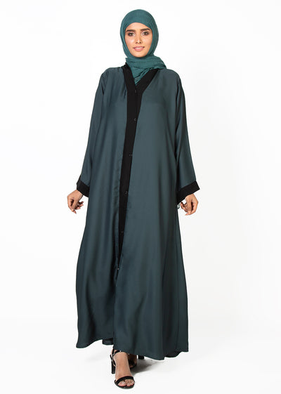 Pristine Green Abaya