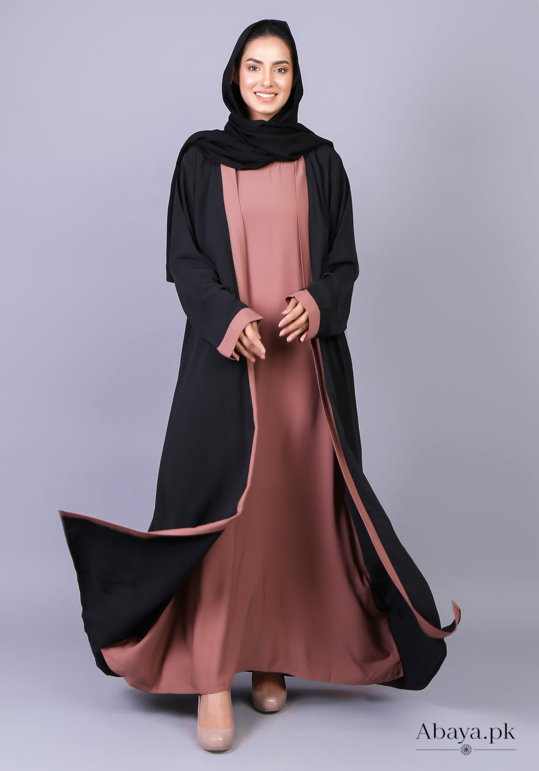 Shanayl Stylish and Comfortable Abayas Online Abaya.pk