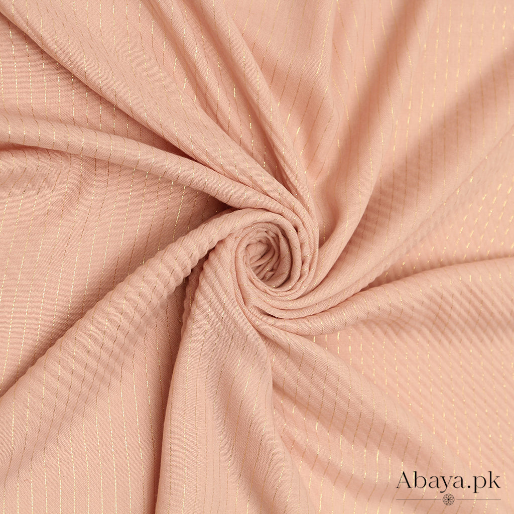 Gold Striped - Blush