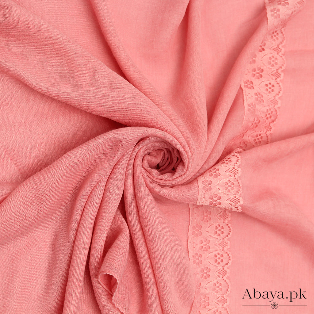 Lace Embedded - T.Pink