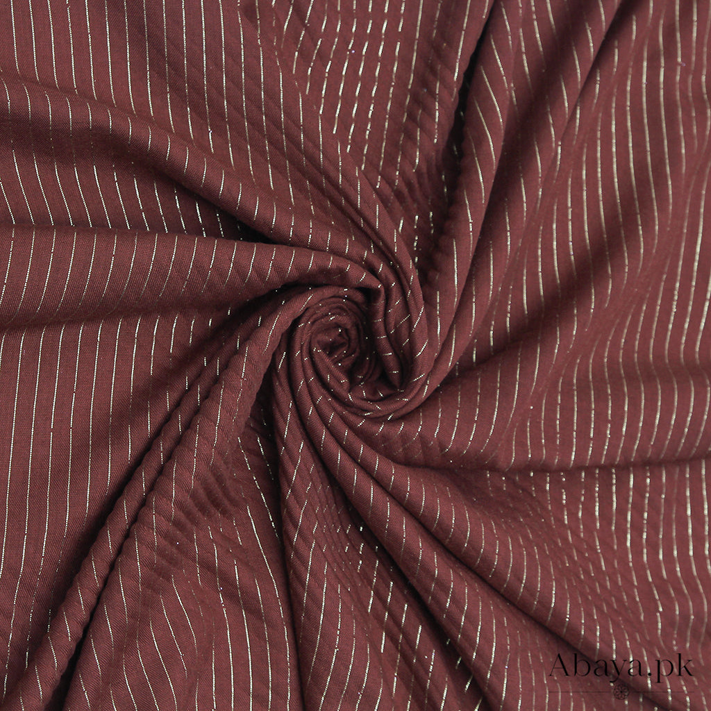 Gold Striped -  Maroon