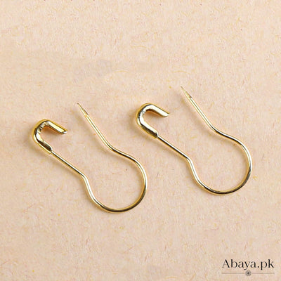 Spherical, Coil-less Hijab Pin- Gold